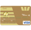 Gold credit card – Visa or MasterCard 