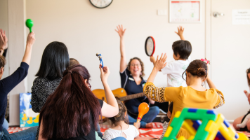 A Sing&Grow group program organised by Play Matters Australia - a 2020 Impact Grant recipient.