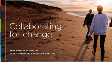 2021 safer children safer communities progress report cover