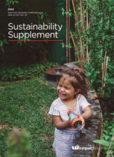 2022 sustainability supplement report cover