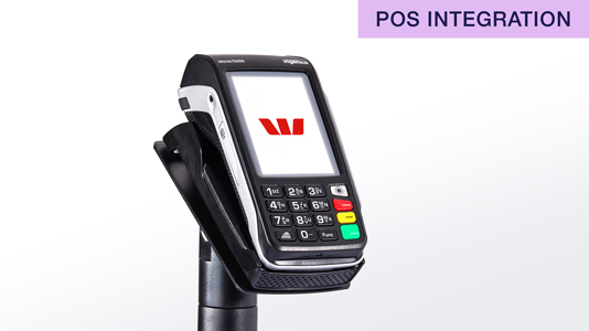 Image of an EFTPOS Connect point of sale integrated EFTPOS machine.