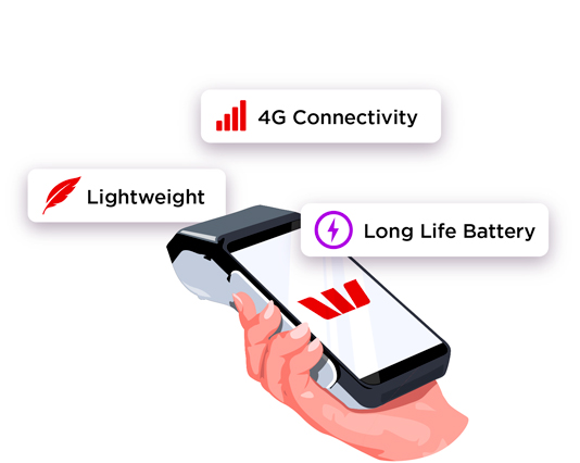 Image showing how portable EFTPOS Now is.