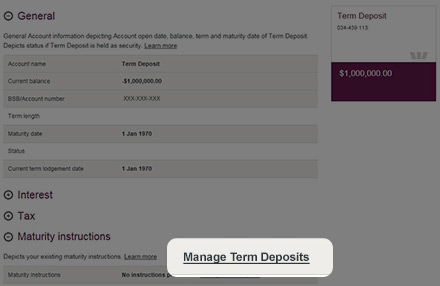 westpac long term investment