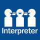International interpreter graphic