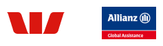 Westpac and Allianz Global Assistance logo