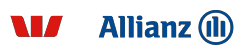 Westpac and Allianz logo