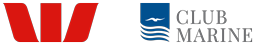 Westpac and Club Marine logo
