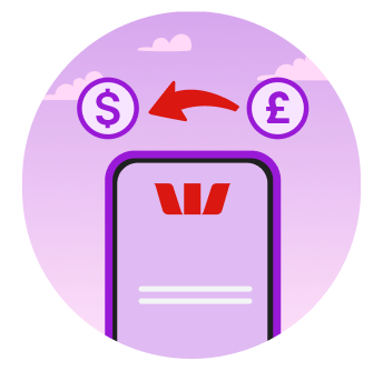 Receive money from overseas