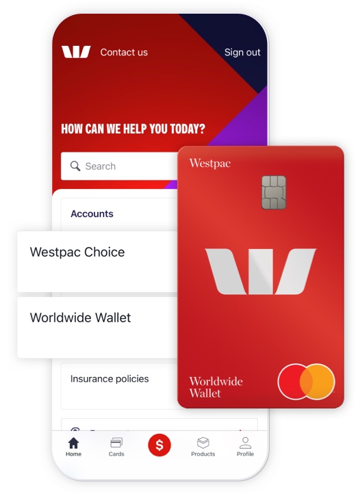 westpac travel card help