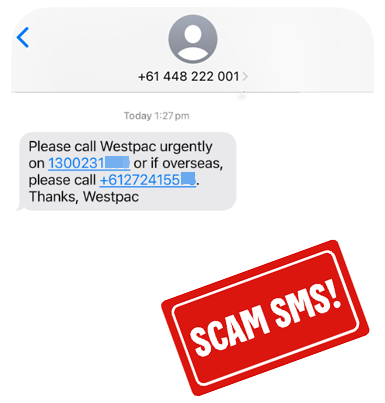 Image of impersonation scam